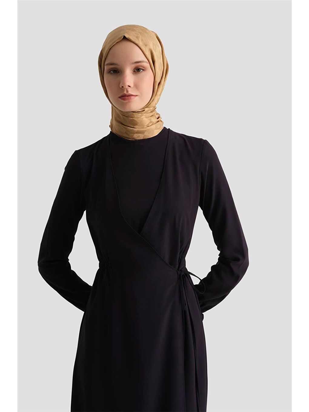 Anvelop Elbise 25Yh9230 Lacivert-3