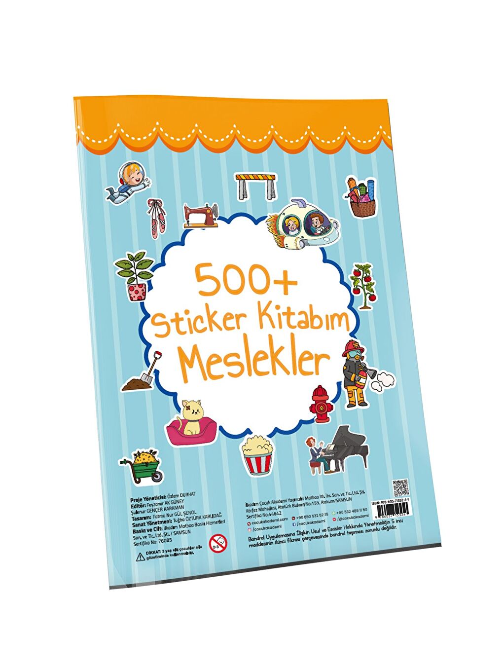 500 Sticker Kitabım meslekler-1