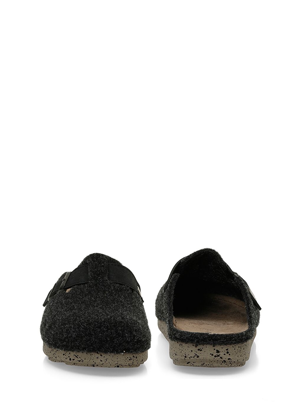 610017.M5PR Siyah Erkek Önü Kapalı Ayakkabı-4