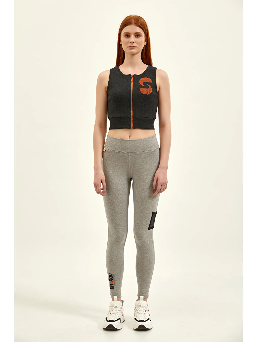 Tush Hı Rıse Tayt   Gri