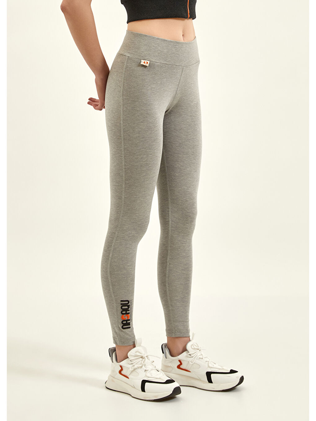 Tush Hı Rıse Tayt   Gri-3