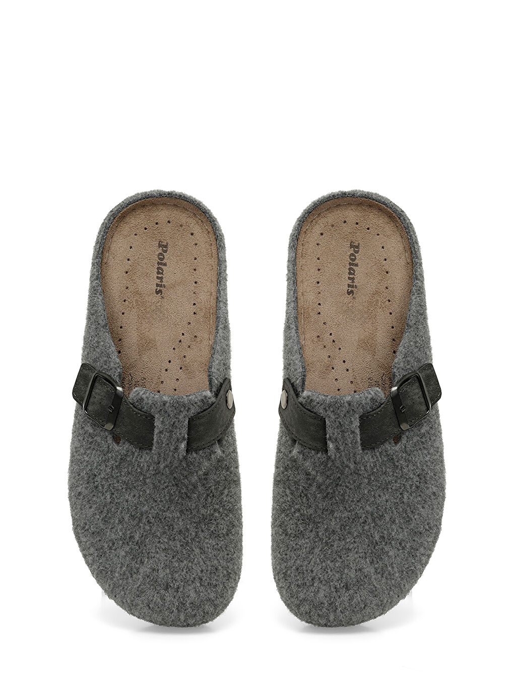 Gri 610017.M5PR GRI Erkek Önü Kapalı Ayakkabı-3