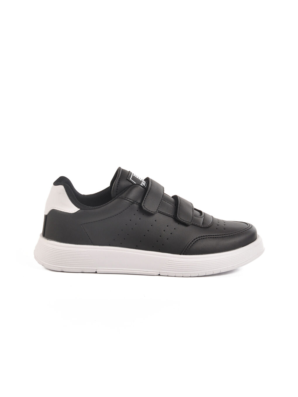 Siyah Beyaz Cırtlı Unisex Spor Ayakkabı DRK158 G