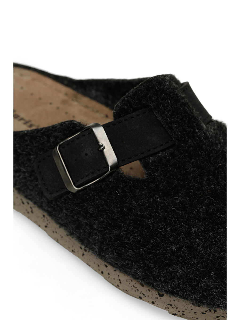 610017.M5PR Siyah Erkek Önü Kapalı Ayakkabı-6