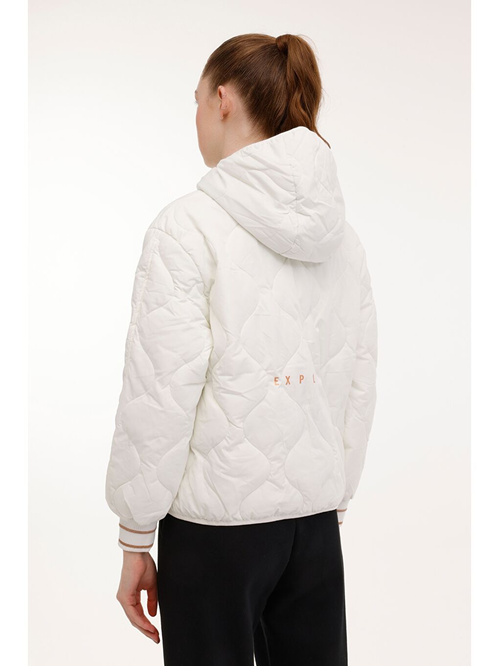 Bej WL LILY 1URB10 4PR Ekru Kadın Mont-1