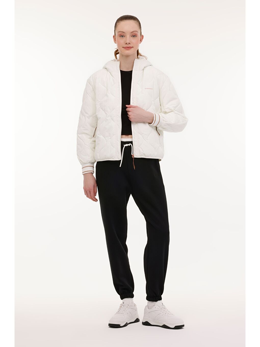 Bej WL LILY 1URB10 4PR Ekru Kadın Mont-2