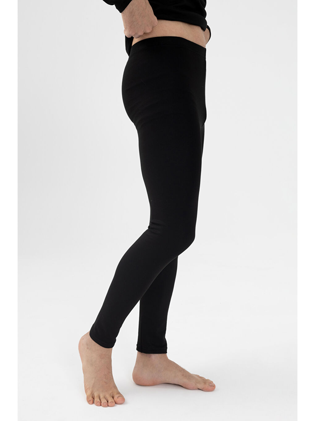 Siyah Erkek Kışlık Termal Tek Alt