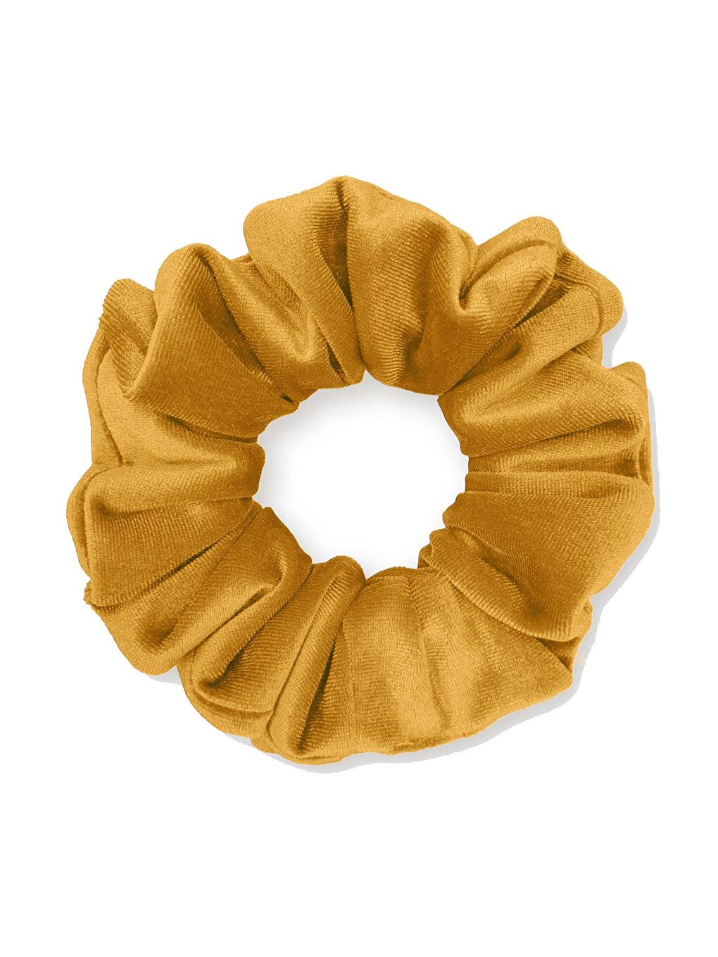 Sarı Kadife Simit Toka