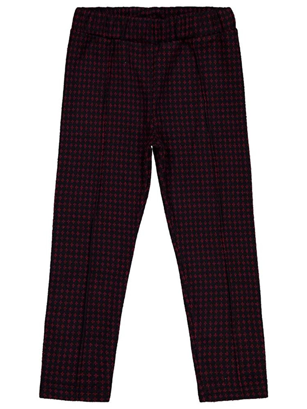 Girls Yıldız Desen 6-9 Yaş Tayt - Bordo 7-8 Yaş-1