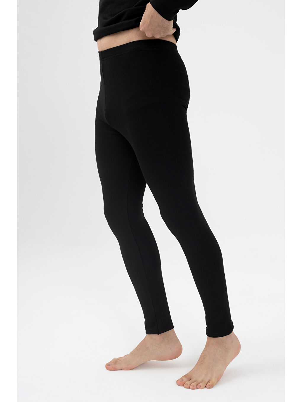 Siyah Erkek Kışlık Termal Tek Alt-2