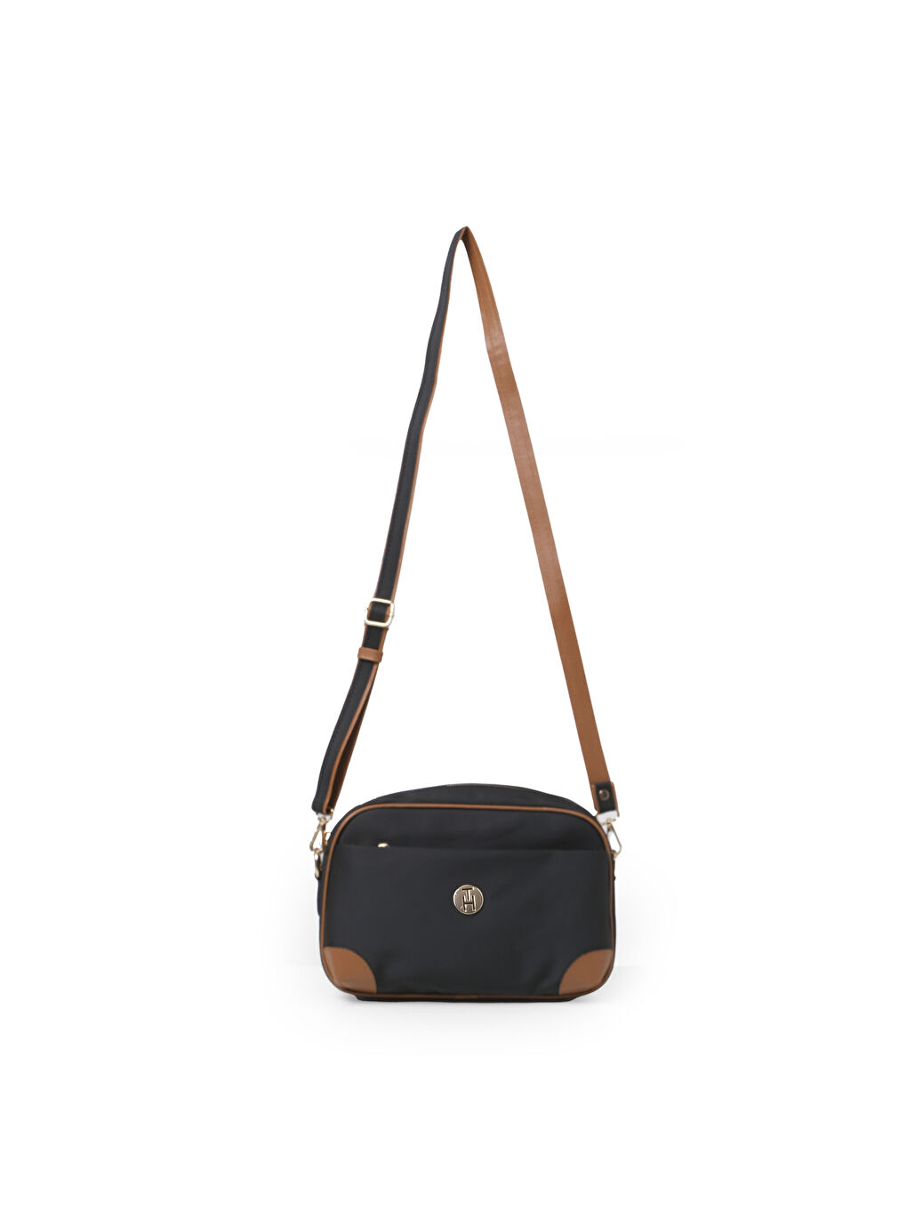 Kadın Çapraz Çanta TH-YK2264 Siyah-Taba