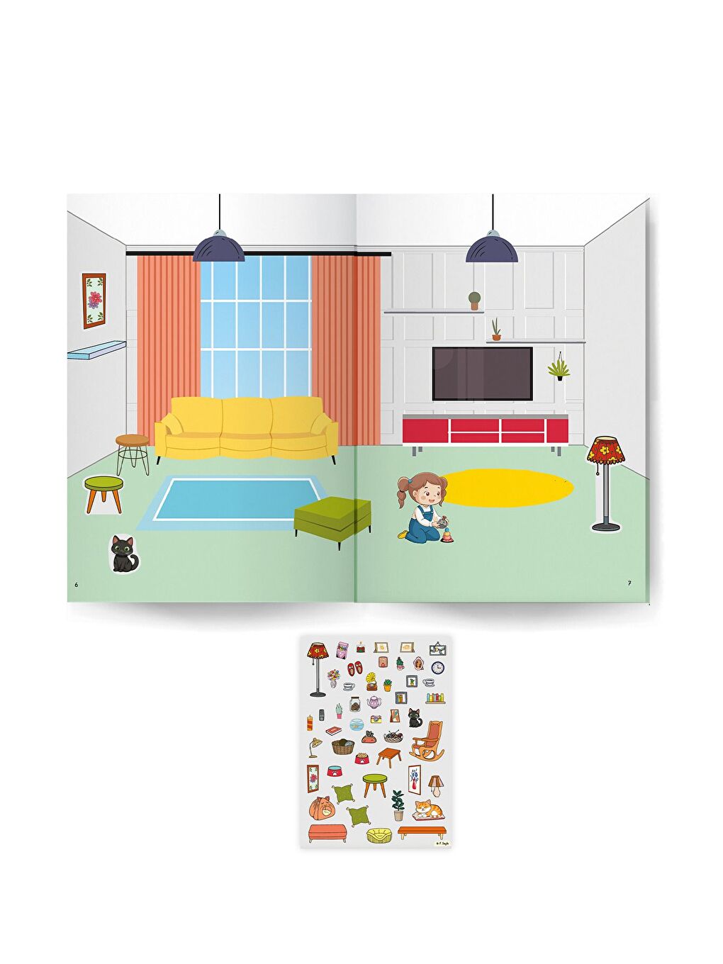 500 Sticker Kitabım evimiz-1