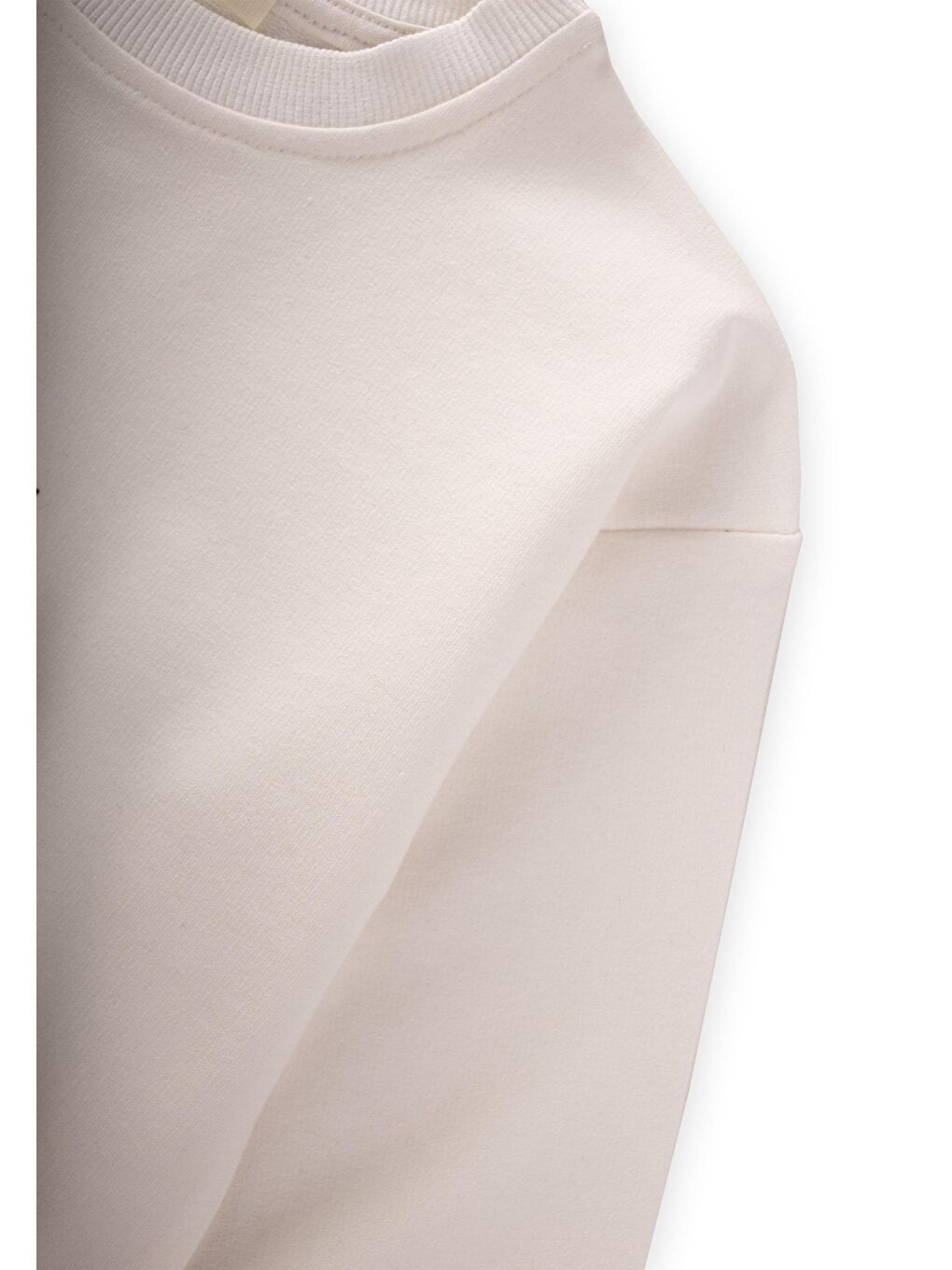 Basic Eşofman Takım 2-7 Yaş Kırık Beyaz-4