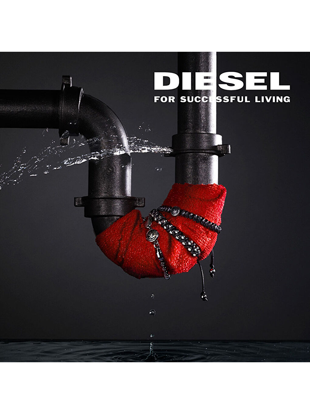 Siyah DJDX0848-040 Erkek Bileklik-1