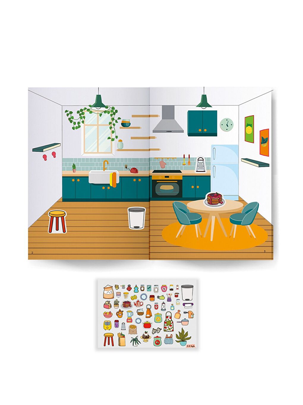 500 Sticker Kitabım evimiz-3