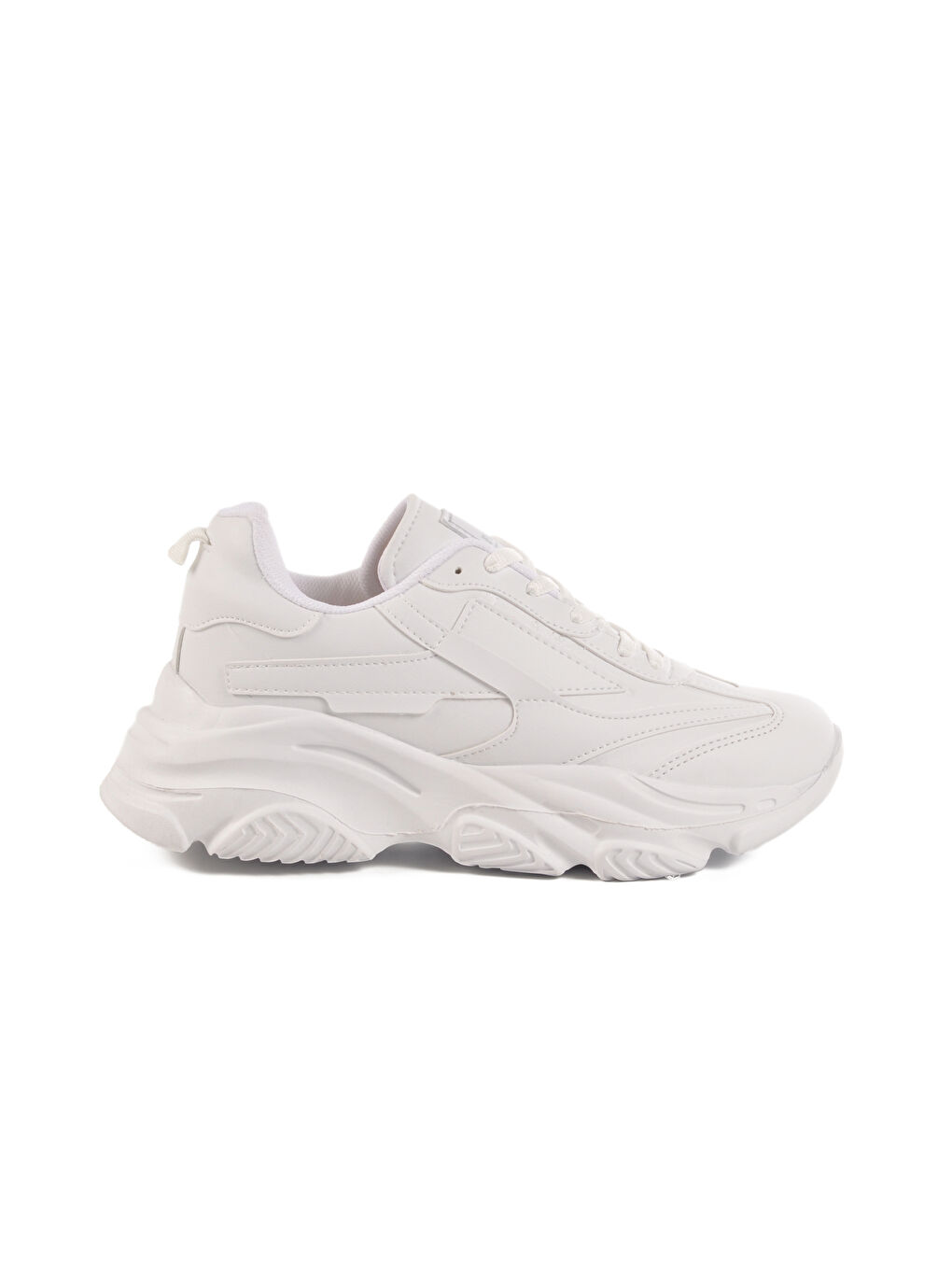 Beyaz Bağcıklı Kadın Sneaker DRK171 G