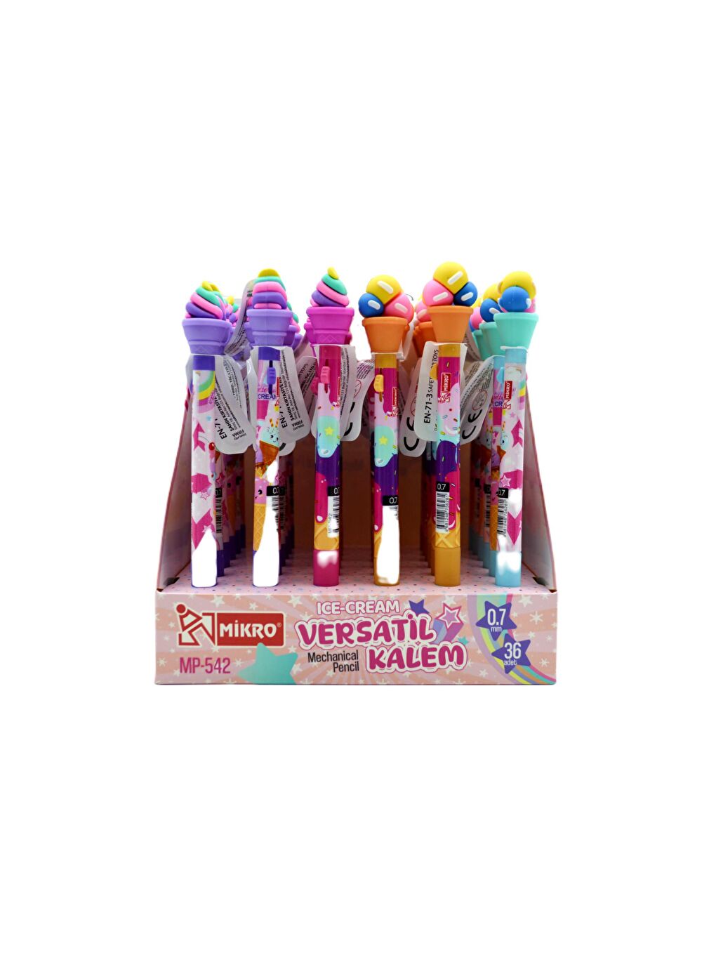 Versatil Ice Cream Uçlu Kalem 0.7 MP-542 1 Adet-3
