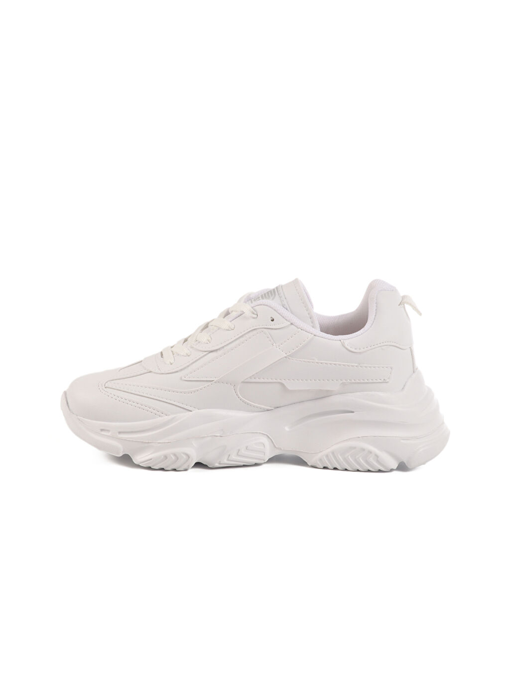 Beyaz Bağcıklı Kadın Sneaker DRK171 G-1
