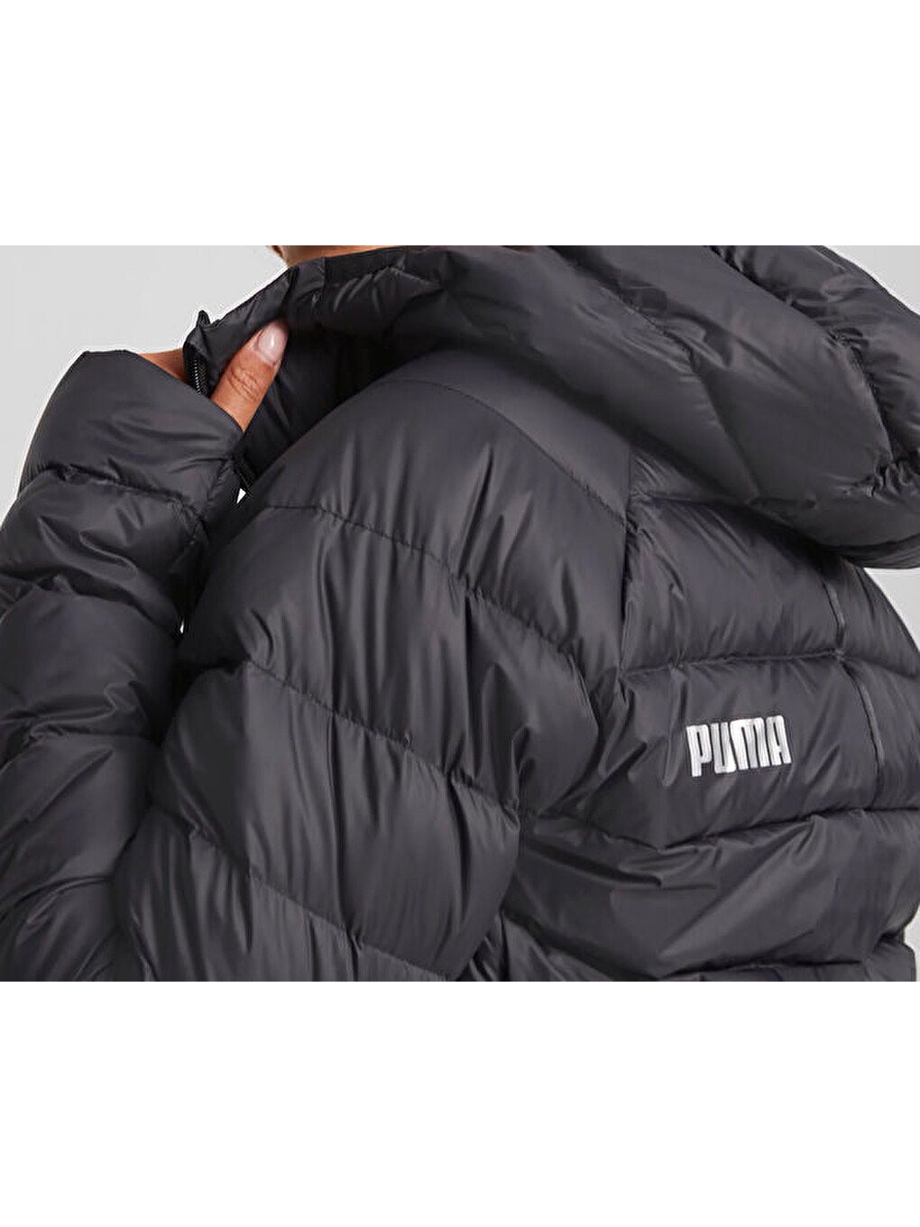 Packlite Hooded Down Jacket Kadın Günlük Mont 84940701 Siyah-6