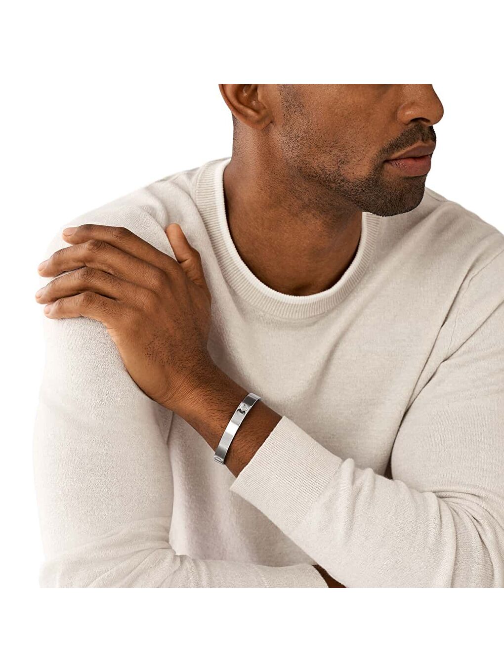 Gri AJEGS3086-040 Erkek Bileklik-2