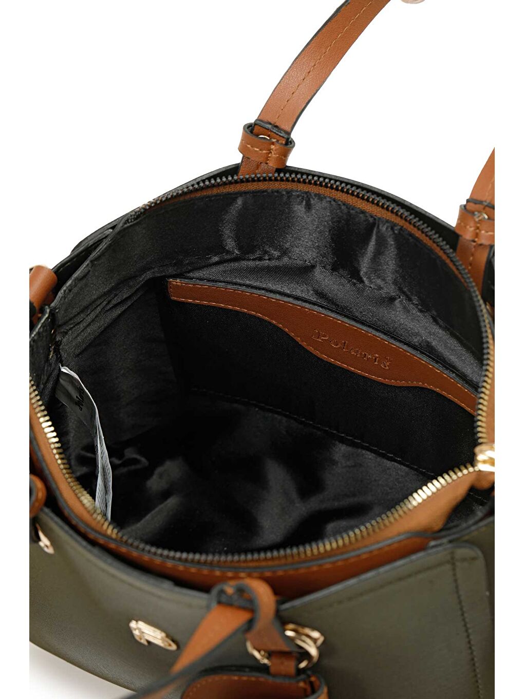 STN BSC EL 5PR Haki Kadın El Çantası-3