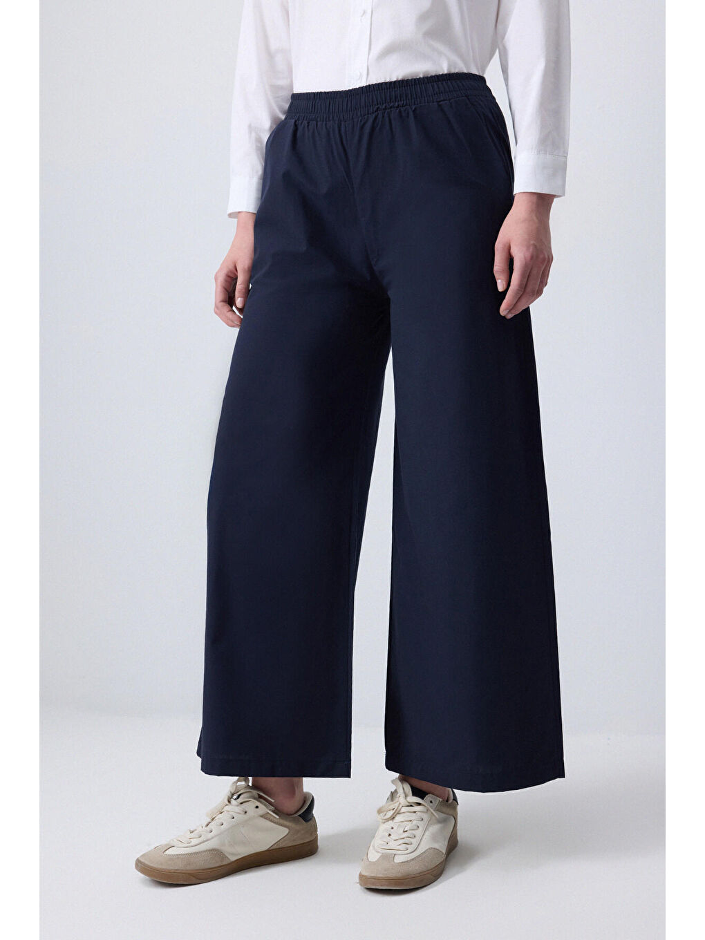 Lacivert Relax Fıt Pantolon-1