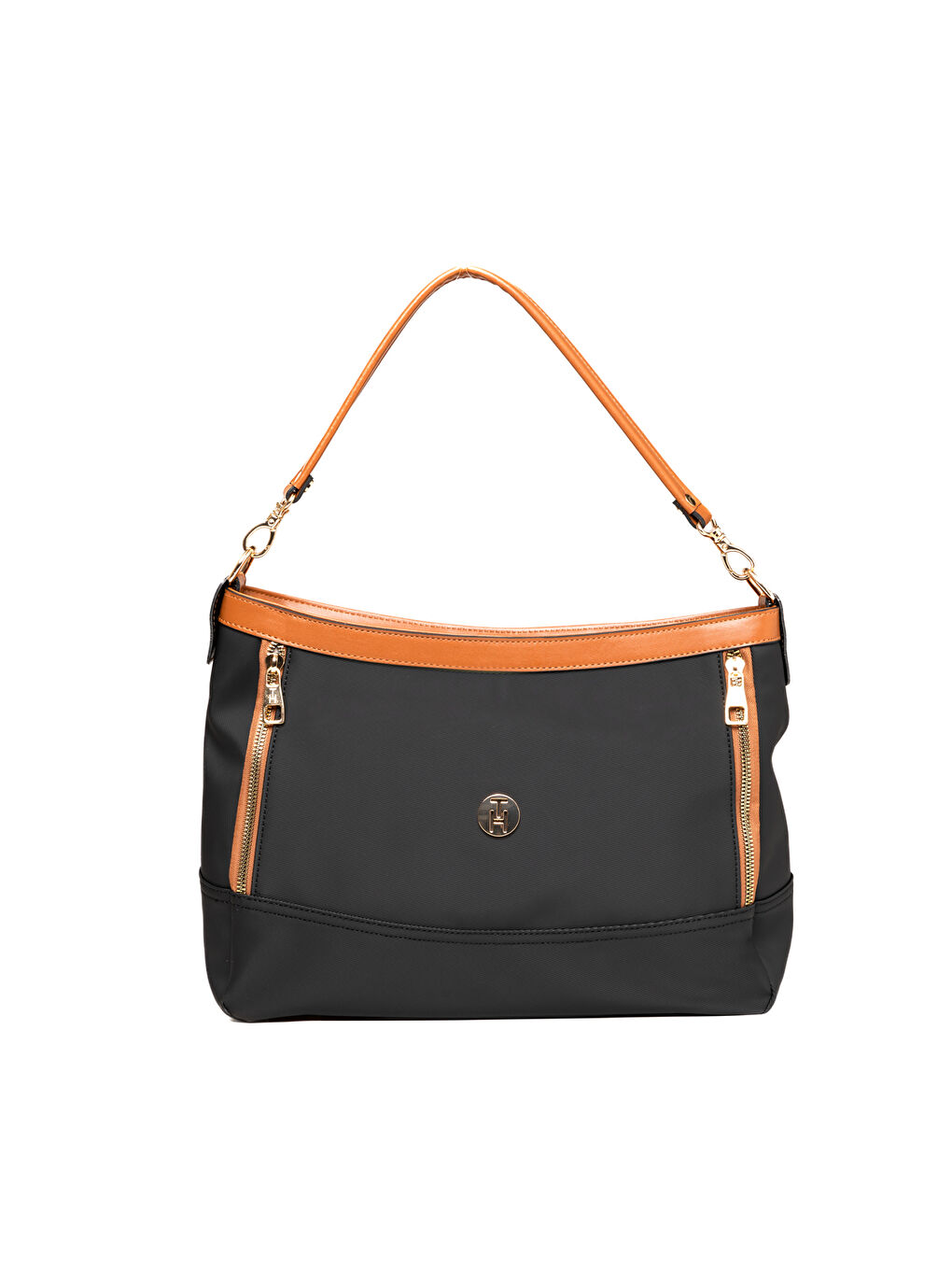 Kadın Omuz Çantası TH-YK12208 Siyah-Taba-4