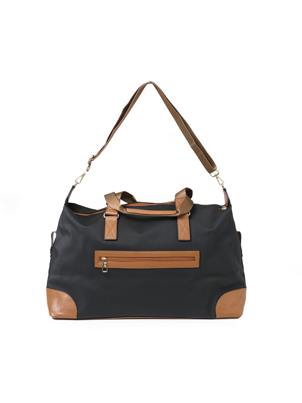 Kadın Seyahat Çantası TH-YK15115 Siyah-Taba-3