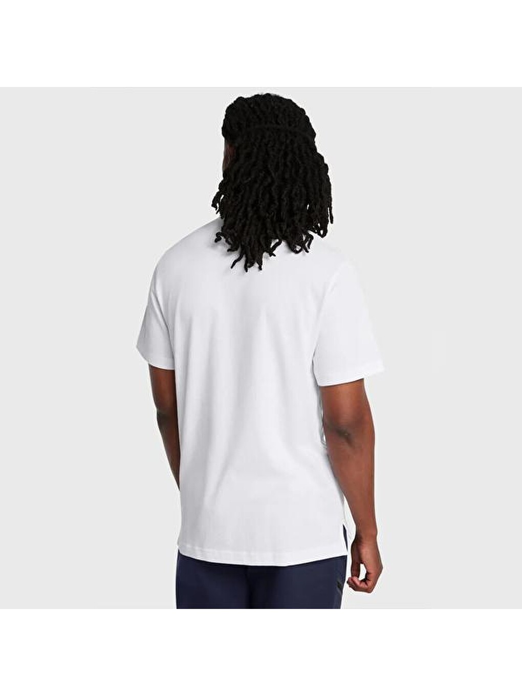 Icon Erkek Beyaz Polo Yaka Tişört-1