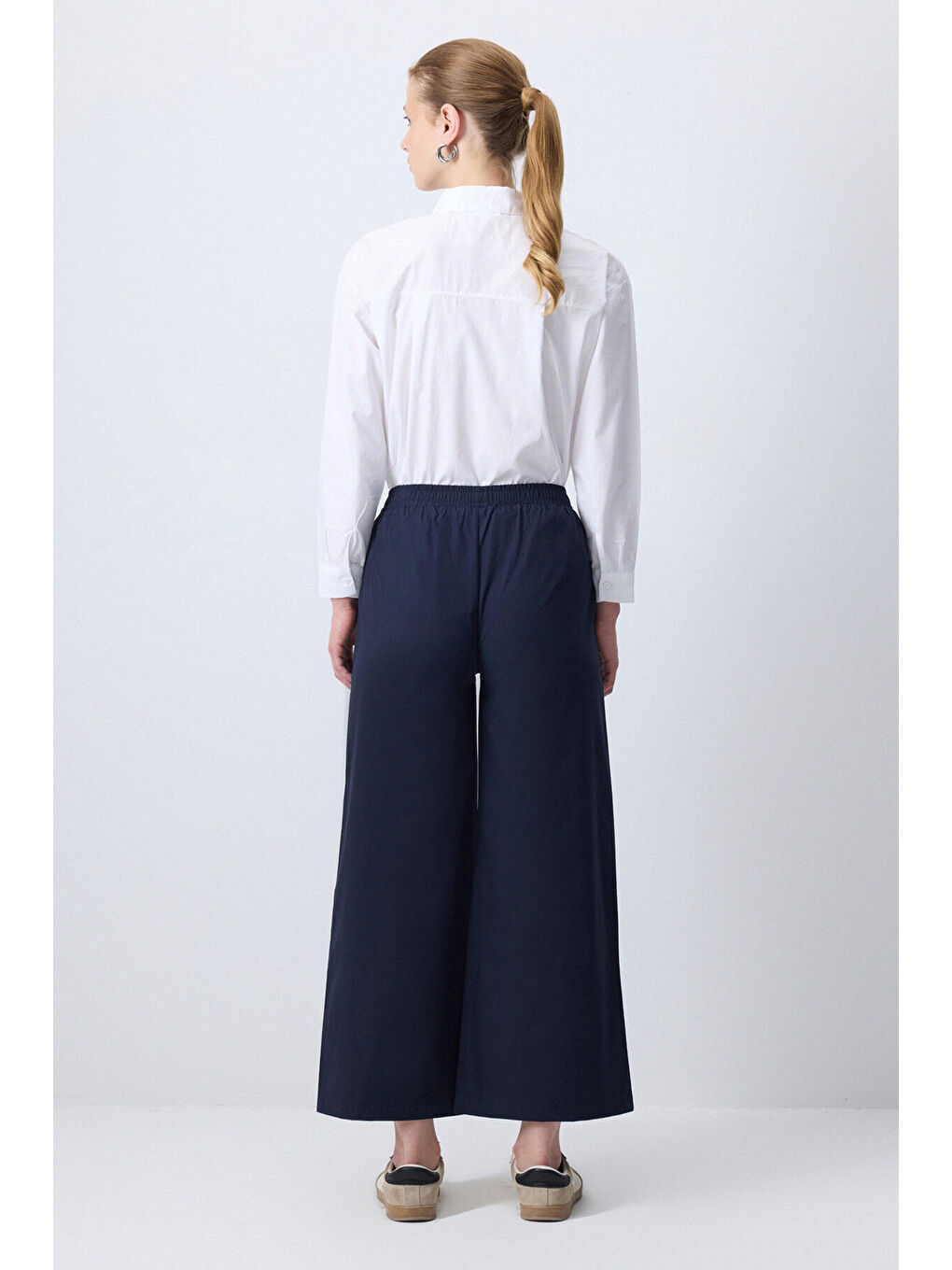 Lacivert Relax Fıt Pantolon-3