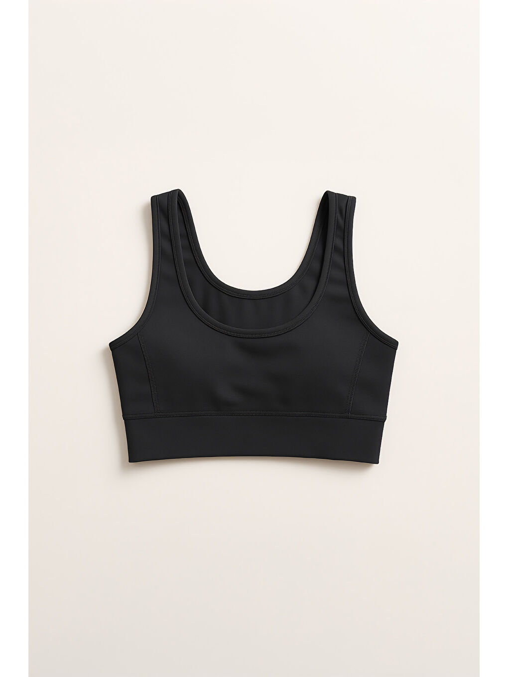 Lacivert Kalın Askılı Toparlayıcı Spor Büstiyer-2