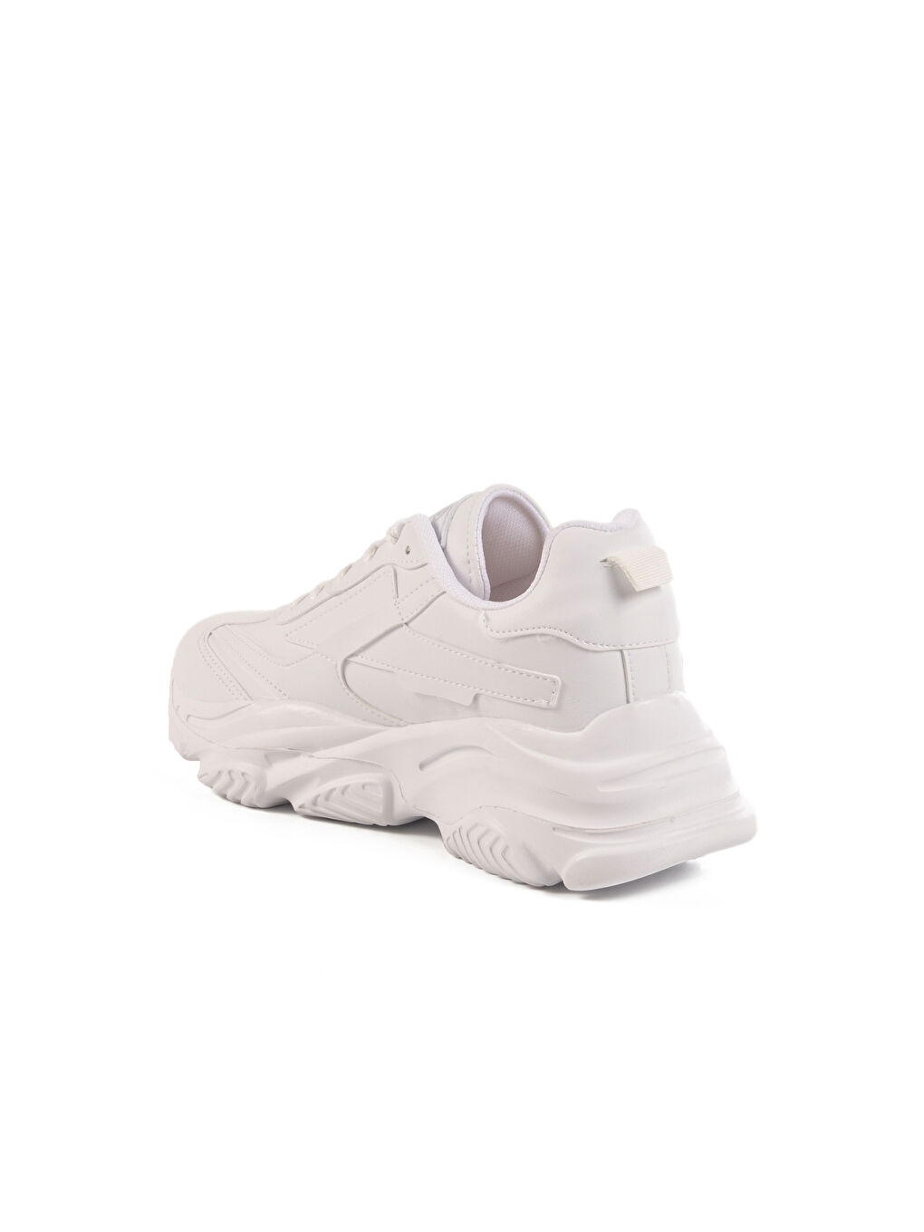 Beyaz Bağcıklı Kadın Sneaker DRK171 G-3