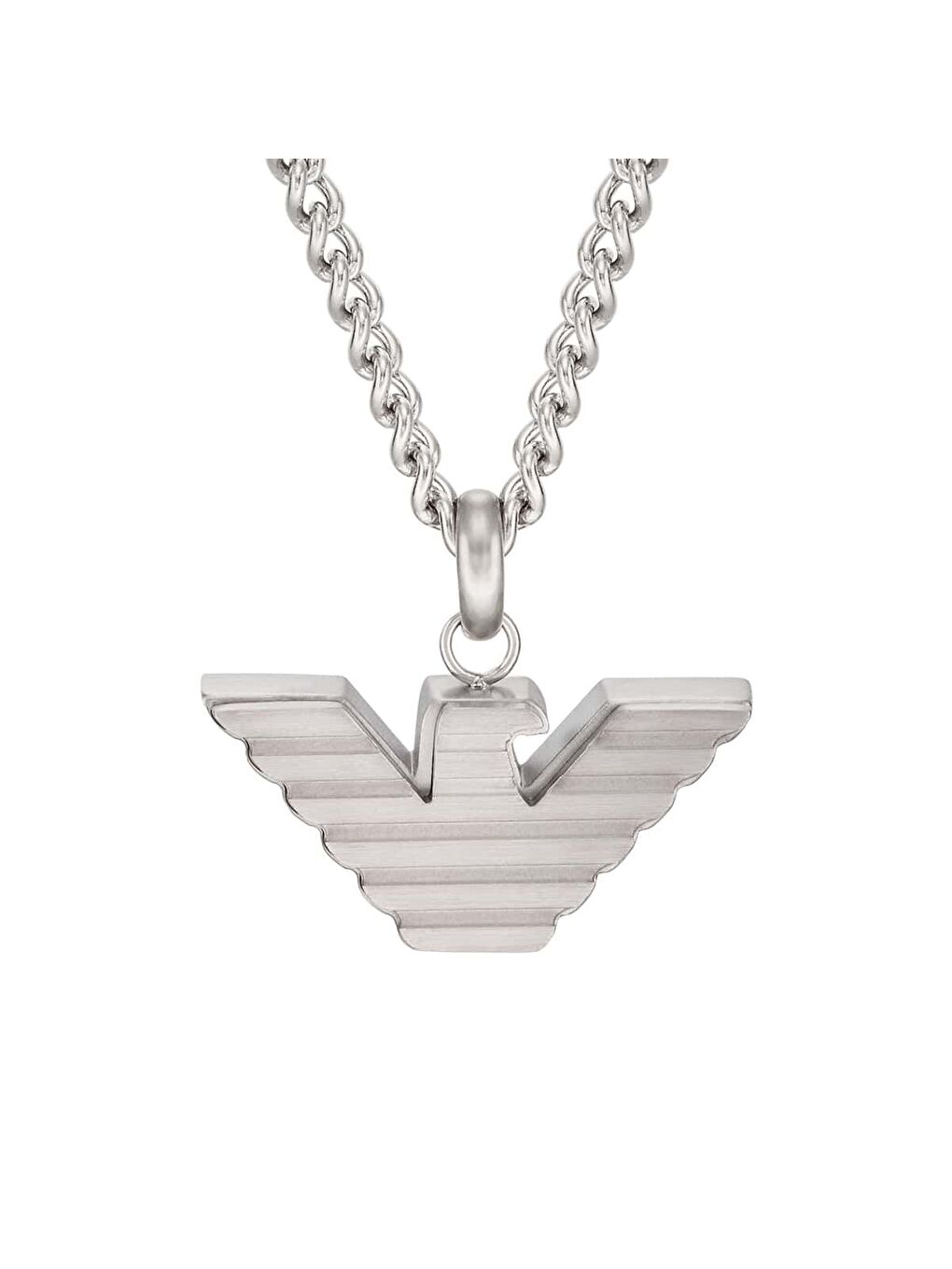 Gri AJEGS2916-040 Erkek Kolye-1