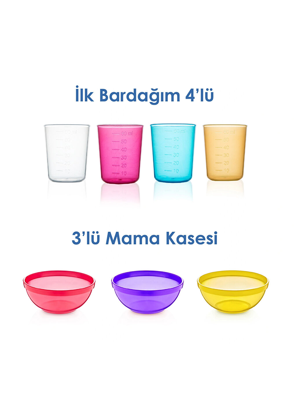 Bebek Hediye Beslenme Seti Little Girl 8 Parça-5