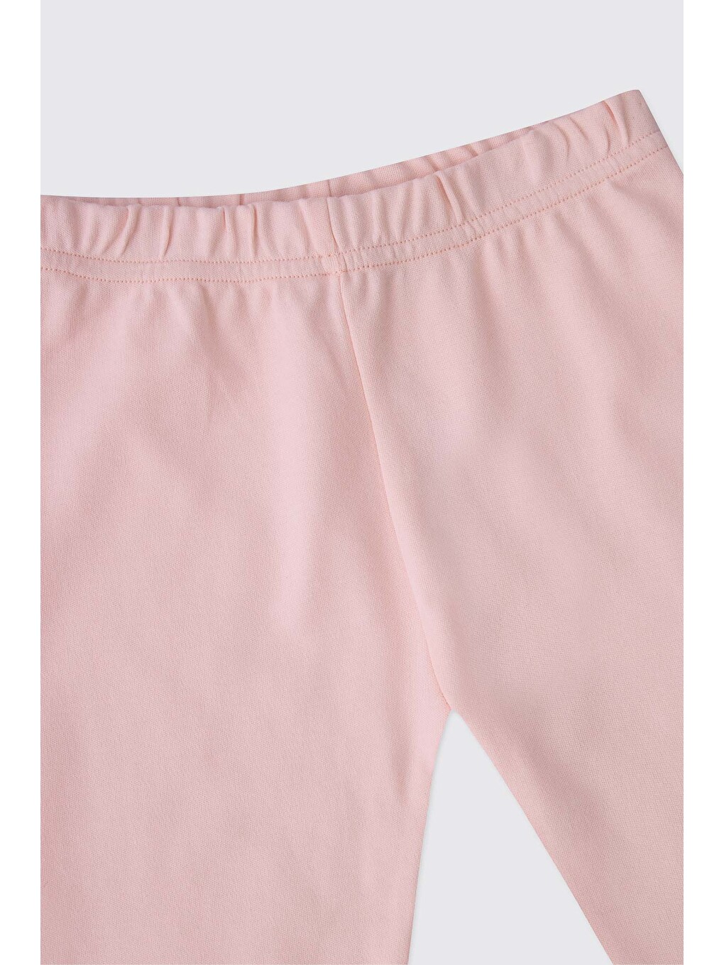 Liberty Kumaş Yenidoğan Patikli Pembe Pantolon-2