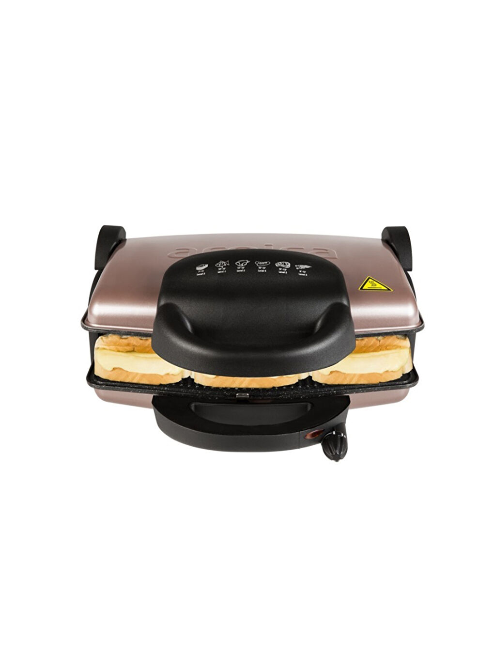 Ayvalık GH26112 Tost Makinesi - Rose - 1750 Watt-5