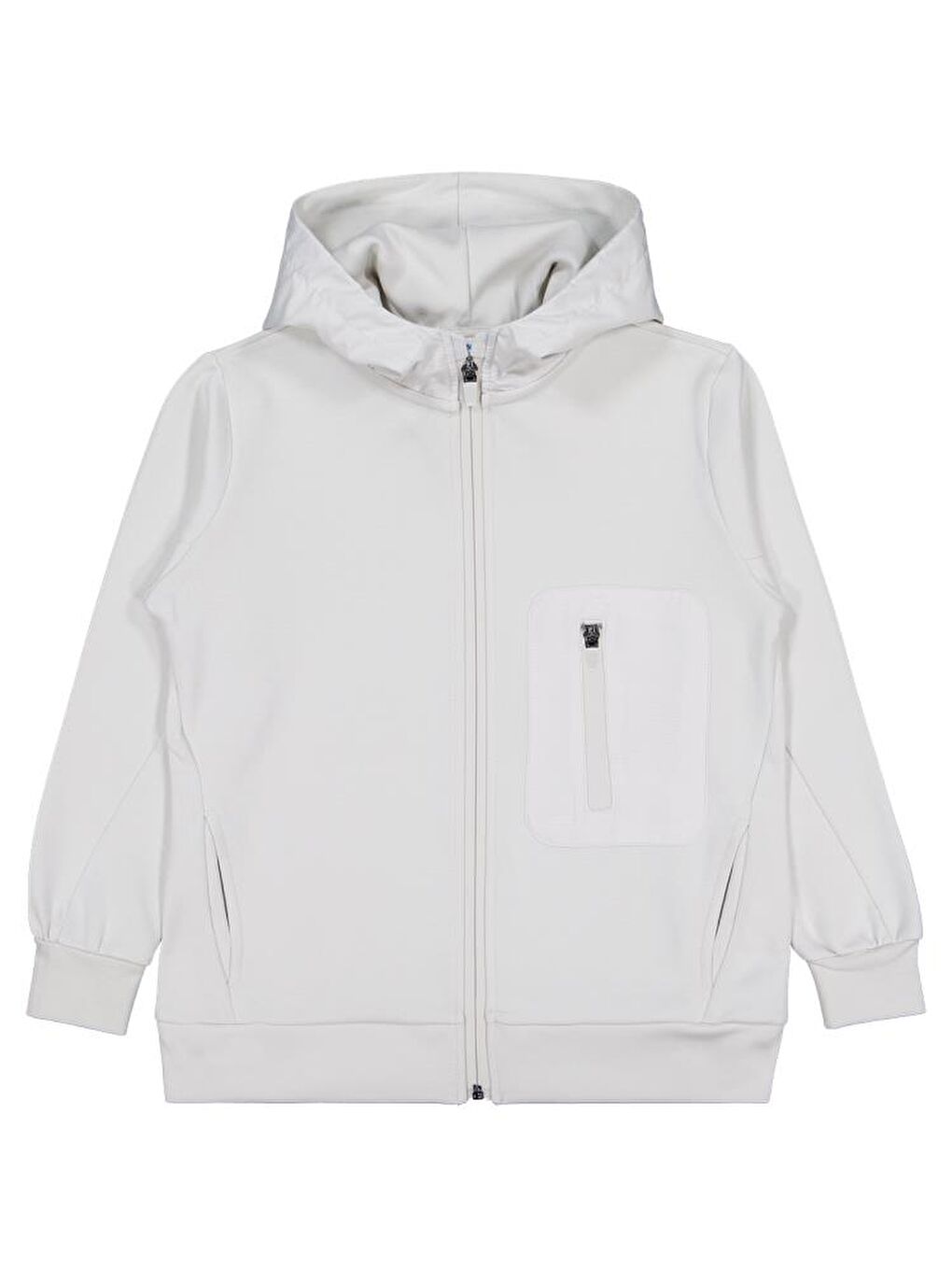 Boys Etiketli - Micro Garnili 10-13 Yaş Hırka - Gri 11-12 Yaş-1