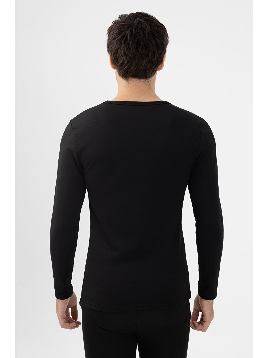 Siyah Erkek Kışlık Termal Tek Üst-1