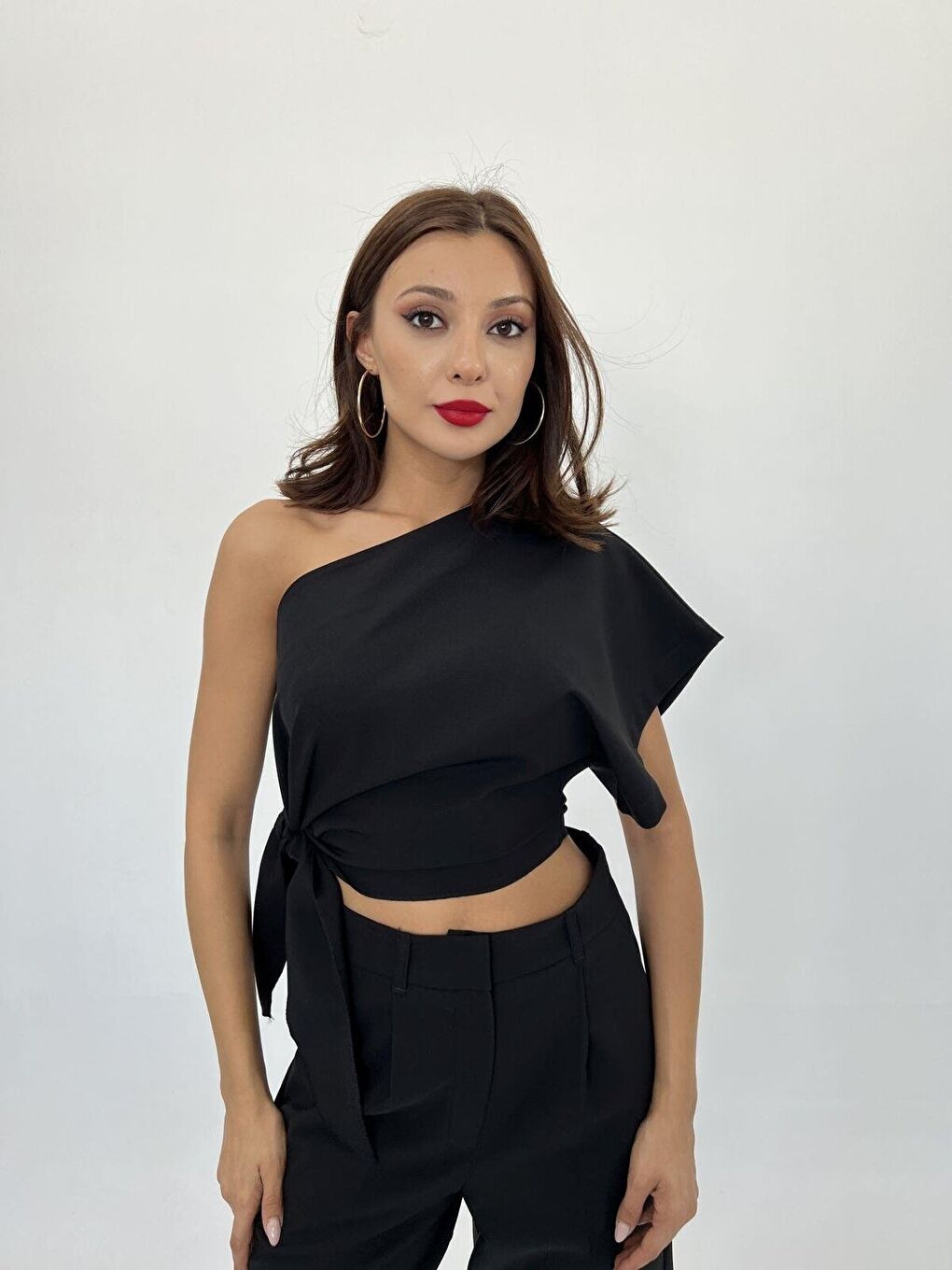 Siyah 4643 BLUZ-SİYAH