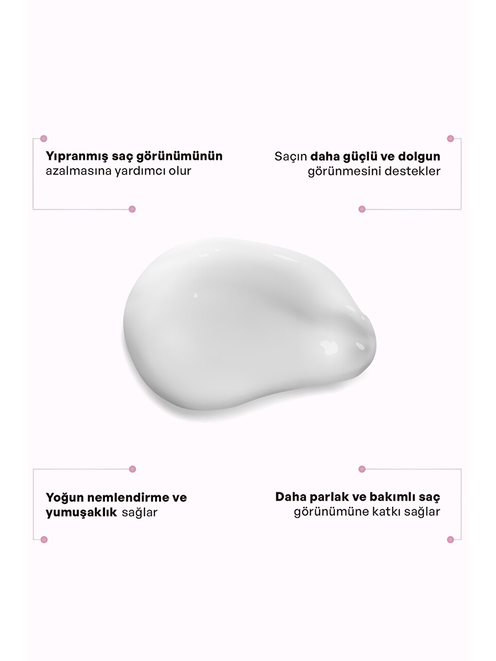 %100 Doğal Gül Suyu Yoğun Nemlendirici Saç Maskesi 25 ml-1