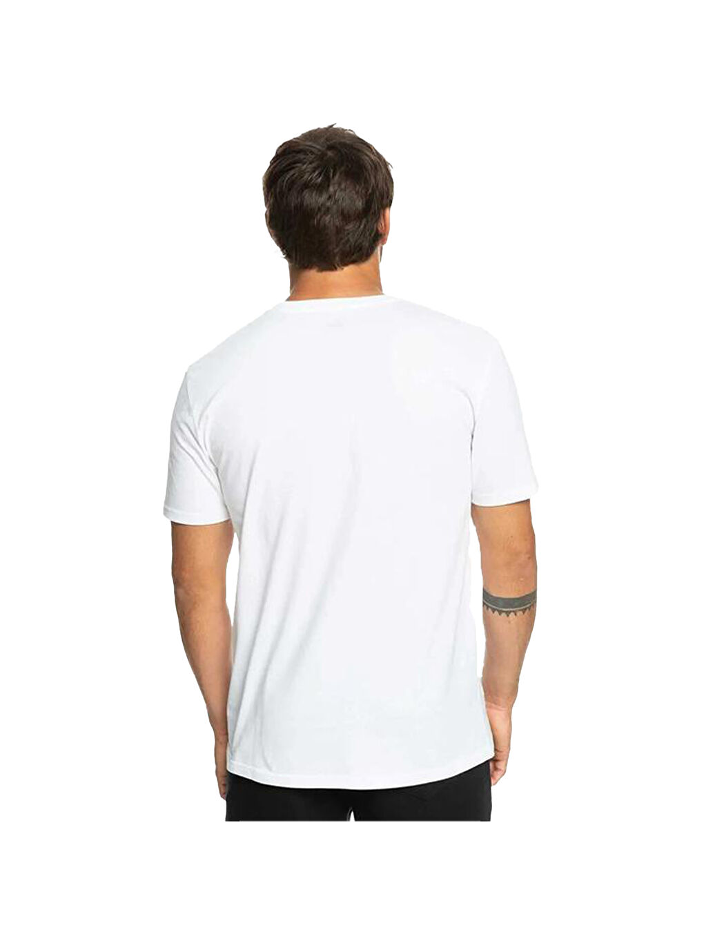 Beyaz Sunsetwave Erkek Renkli Tişört-1