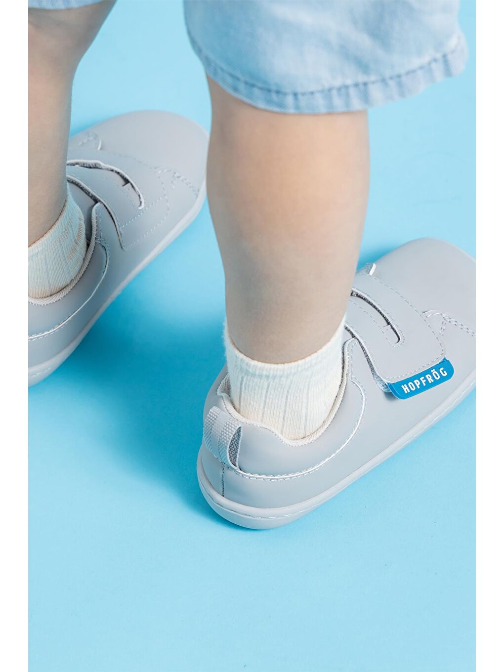 Smart Walker Casual Süper Mat Havalı Gri Barefoot Çocuk Ayakkabı-4