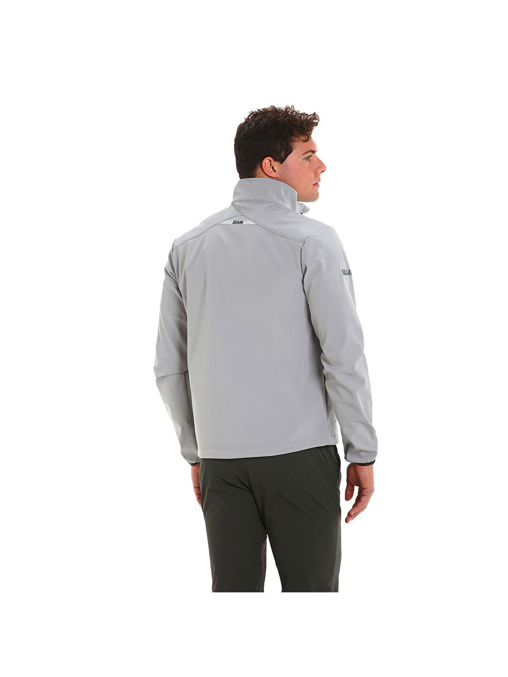 Act Softshell Erkek Gri Ceket-7