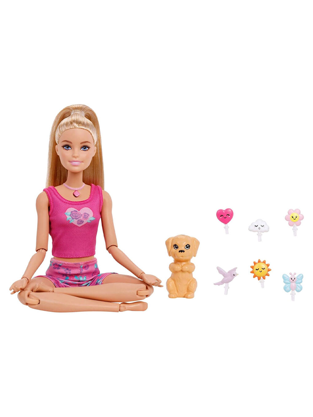 Barbie Sesli ve Işıklı Duyarlı Hareketler Bebeği JJN55-1