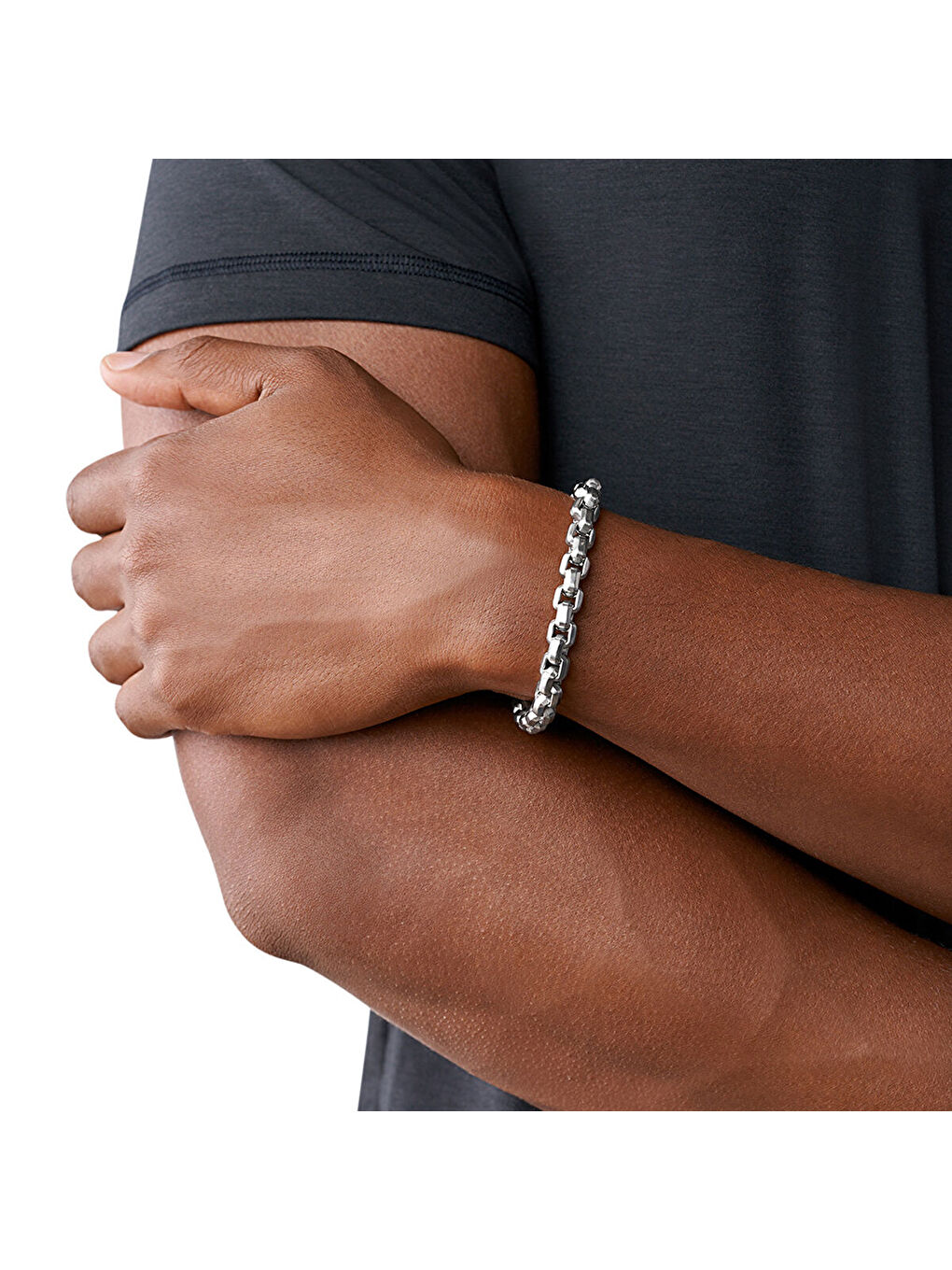 Gri AXG0045-040 Erkek Bileklik-1