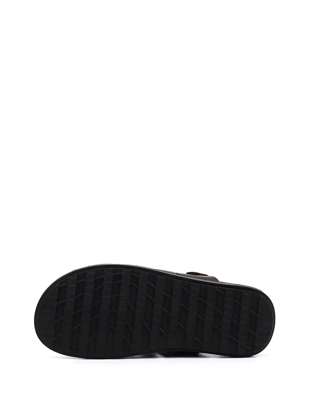 Kahverengi Erkek KAHVERENGİ Hakiki Deri Comfort Sandalet-4