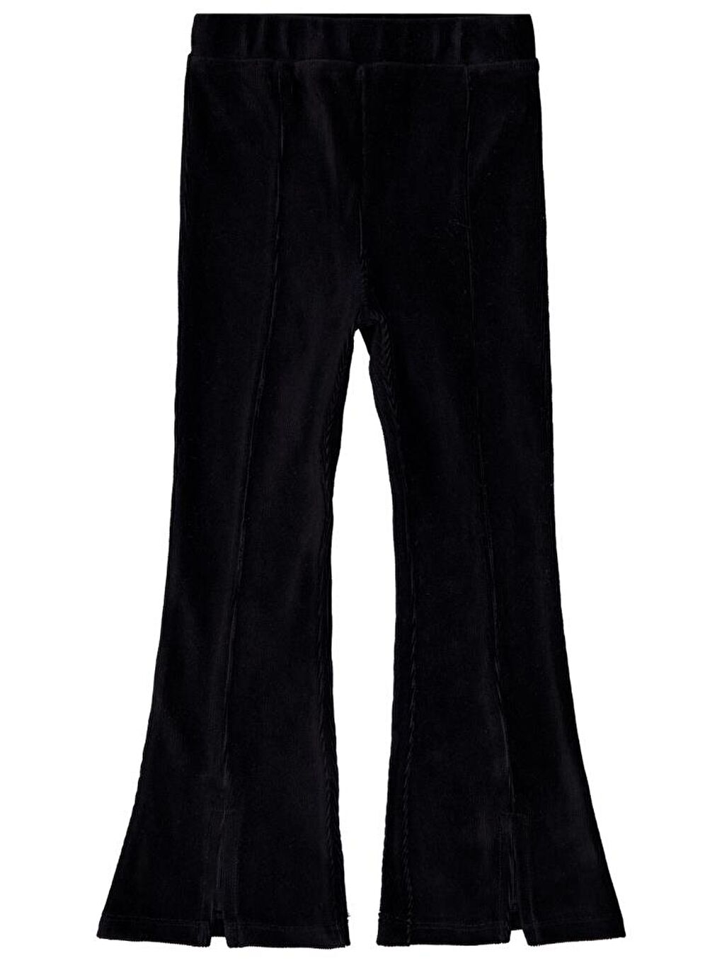 Girls Yırtmaçlı 6-9 Yaş Tayt - Siyah 6-7 Yaş