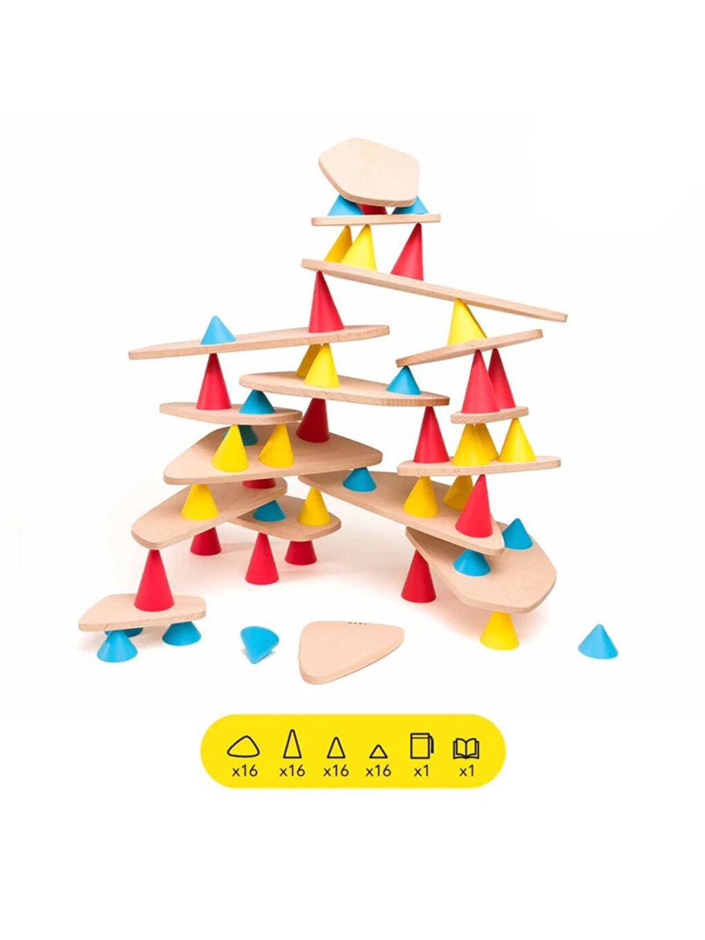 Piks Yapı ve Denge Oyunu 64 Parça-1