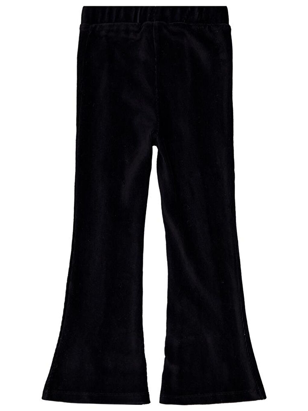 Girls Yırtmaçlı 6-9 Yaş Tayt - Siyah 6-7 Yaş-1