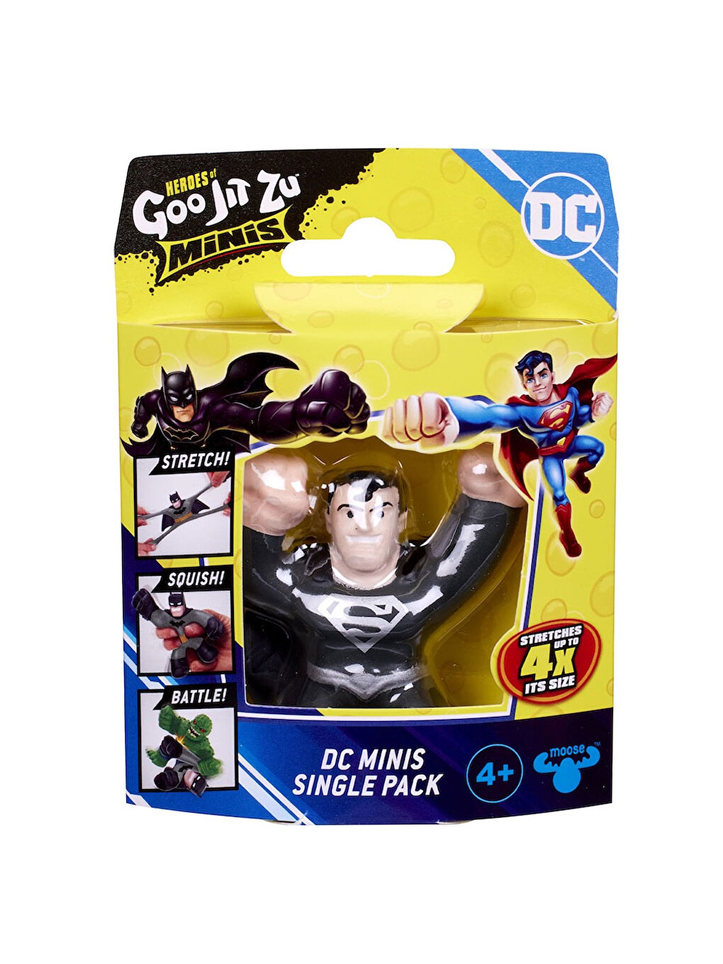 DC Minis Black Suit Superman S4 CDU12-08274-1